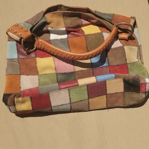Lucky Brand Color Patchwork Purse, Multi Color. - Picture 2 of 7